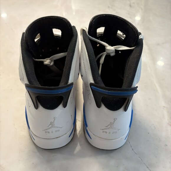 Air Jordan White High Top Lifestyle Shoes 384664-107 Men's 2014 Size 12 - Picture 4 of 8